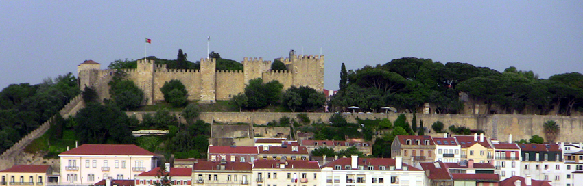 Alfama Sehenswürdigkeiten Castelo de São Jorge