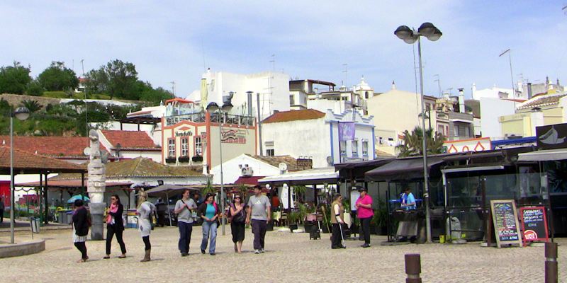 Alvor Touristen Fischerort