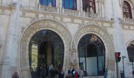 Sintra Zug Lissabon Bahnhof Rossio