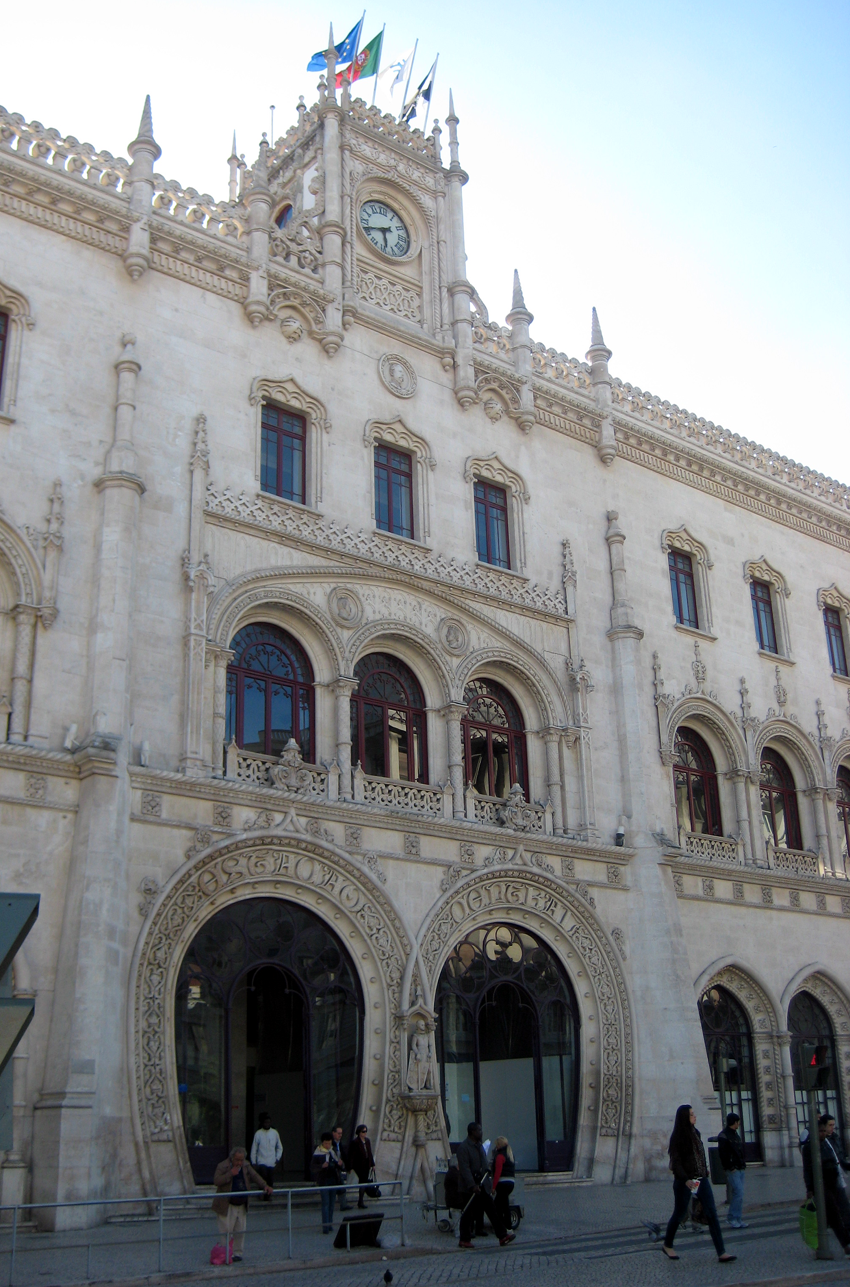 Bahnhof Rossio Lissabon