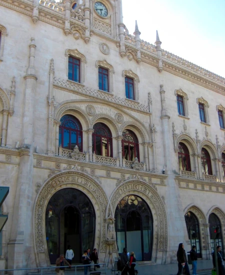 Rossio Bahnhof Lissabon
