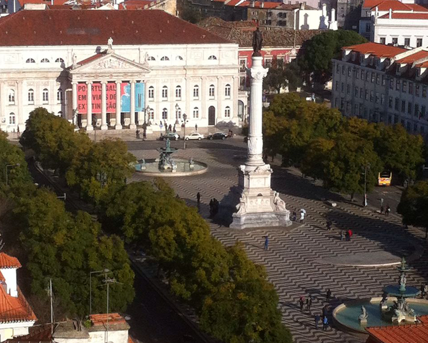Baixa Innenstadt Lissabon