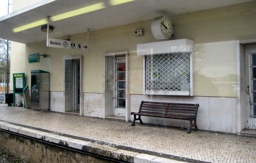 Belém Nahverkehr Haltestelle S-Bahn Zug
