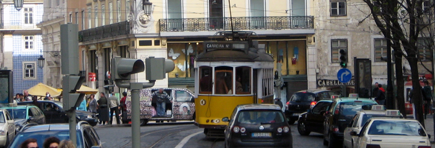 Chiado Metro Strassenbahn 28 E Standseilbahn Aufzug