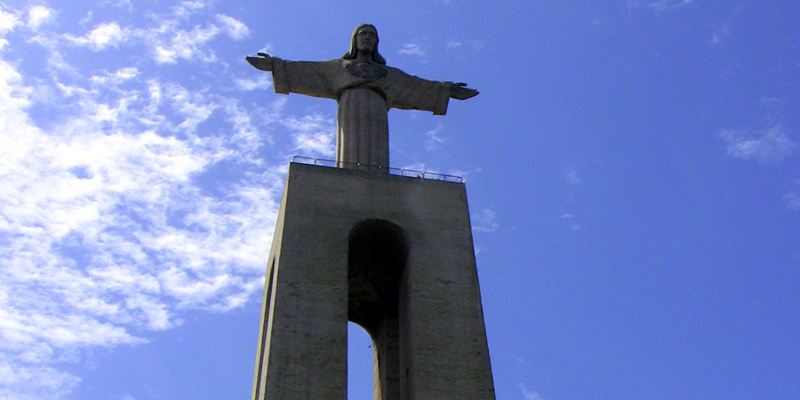 Christo Rei Sehenswürdigkeit Lissabon Statue