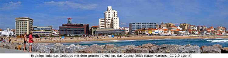 Praia de Espinho Strand Porto Zug Nahverkehr