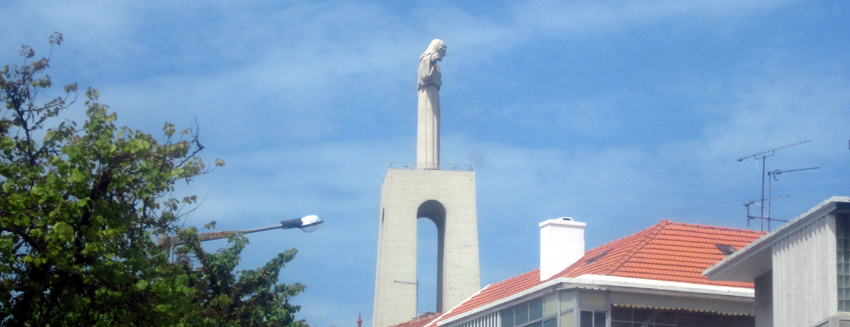 Christo Rei Statue Fähre Bus Lissabon