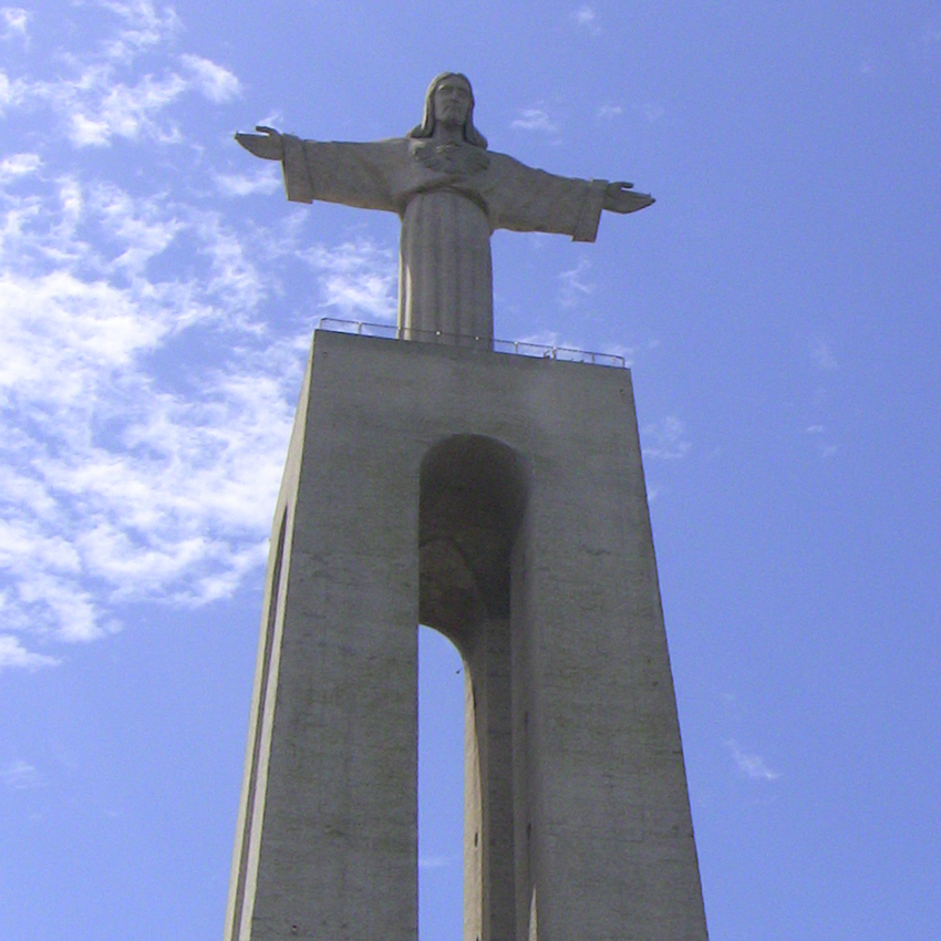 Sehenswürdigkeit Christo Rei Statue Jesus Fähre