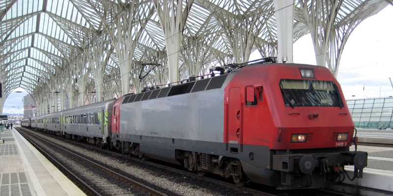 Bahnhof Lissabon Anreise Zug interrail