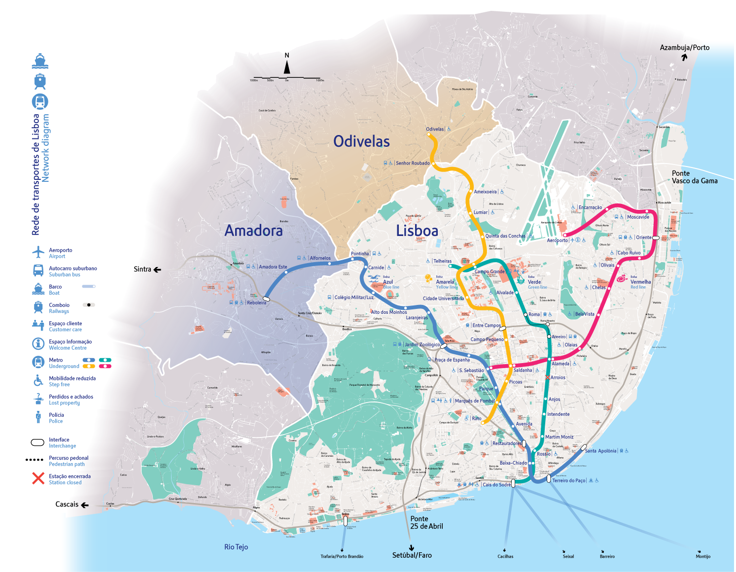 NAHVERKEHR LISSABON Tipps, Preise 2021 Reiseführer