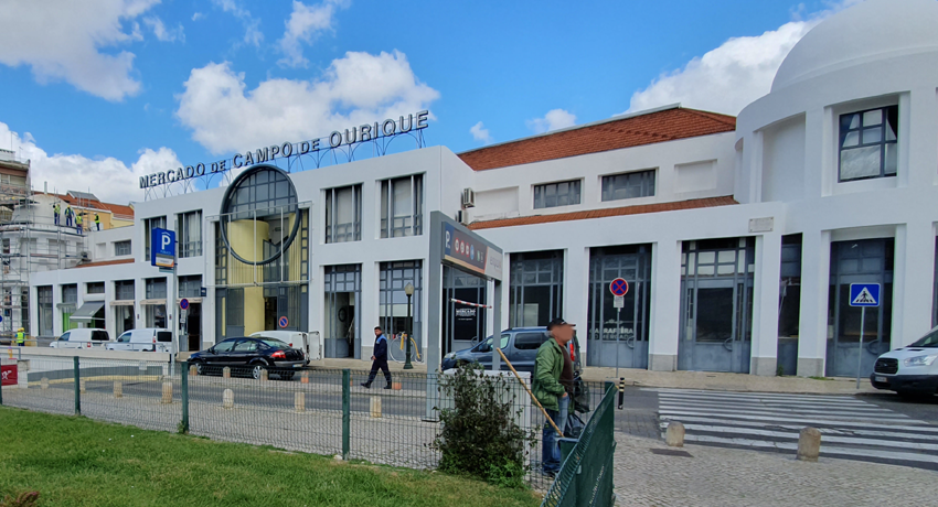 Markthalle Campo Ourique Lissabon