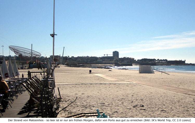 Matosinhos Strand Umgebung Porto 