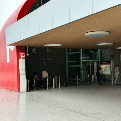 Flughafen Lissabon Metro Haltestelle