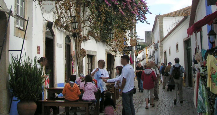 Óbidos Stadt Portugal