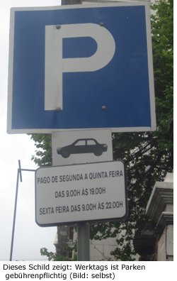 Parkplatz, Lissabon, Parkhaus, Tipps