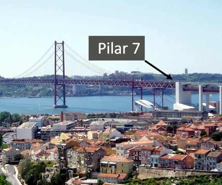 Brücke Lissabon Pilar 7