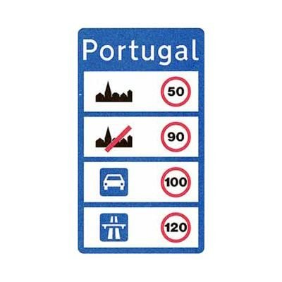 Portugal Verkehrsregeln Geschwindigkeitslimit