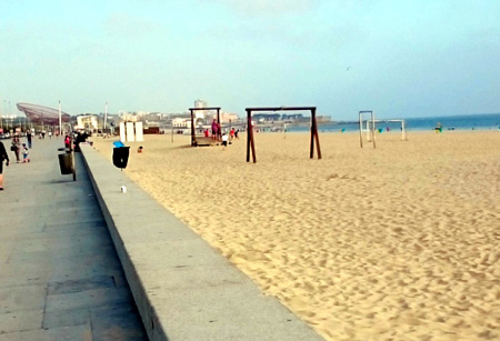 Strand Porto Fahrrad
