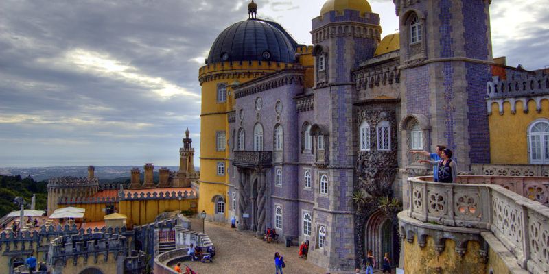 Sintra Palacio Pena Sightseeing Sehenswürdigkeit