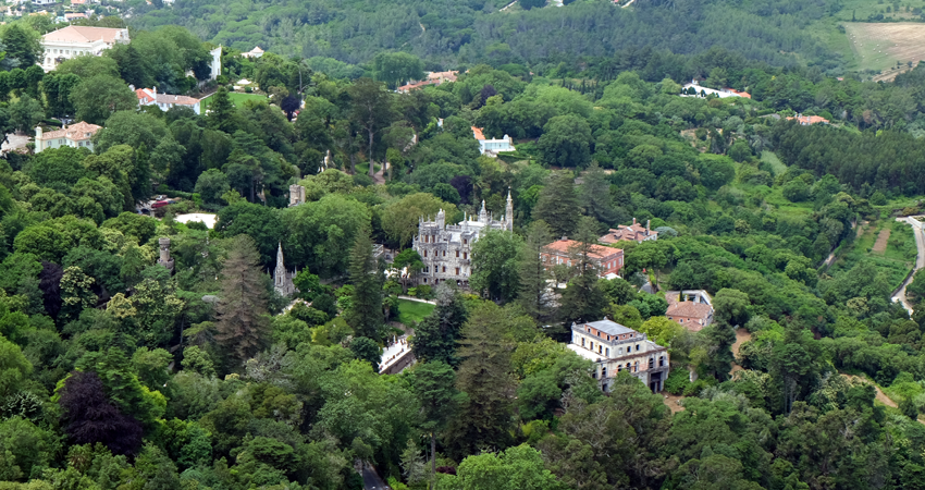 Sintra Lissabon Wandern Villa