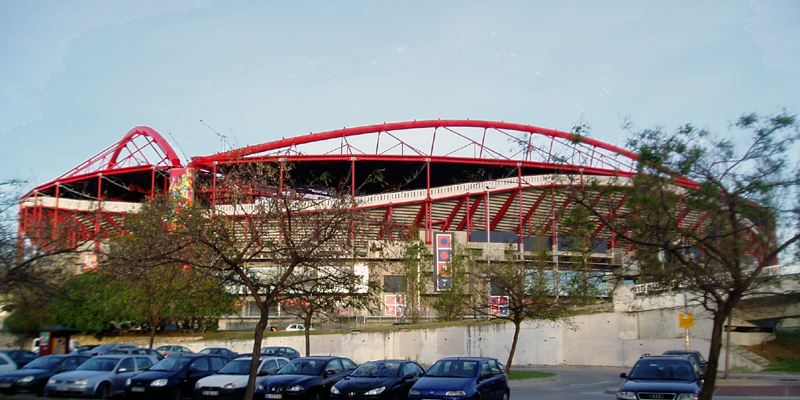 Fußball Stadion Benfica Lissabon