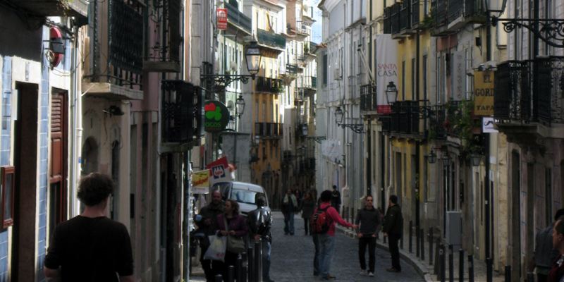 Bairro Alto Stadtviertel Lissabon