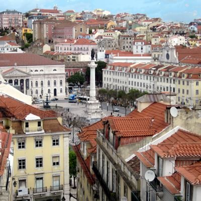 Stadtviertel Lissabon