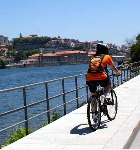 Fahrrad mieten Porto Radweg