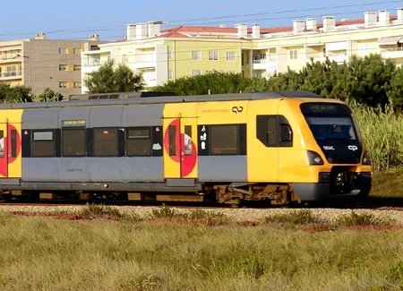 Espinho Strand Zug Porto