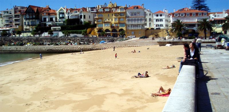 Strand Beach Umgebung Lissabon Cascais