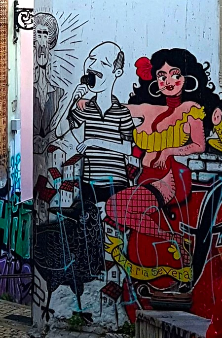 Graffiti Lissabon Street-Art