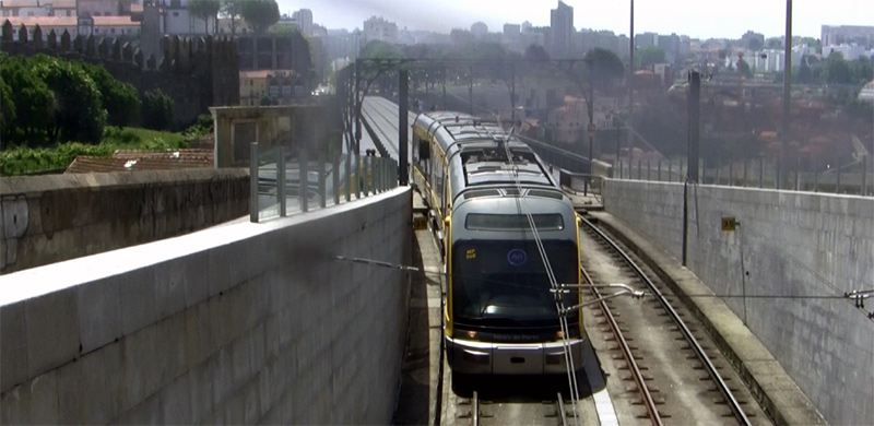 Metro Straßenbahn Tram Porto